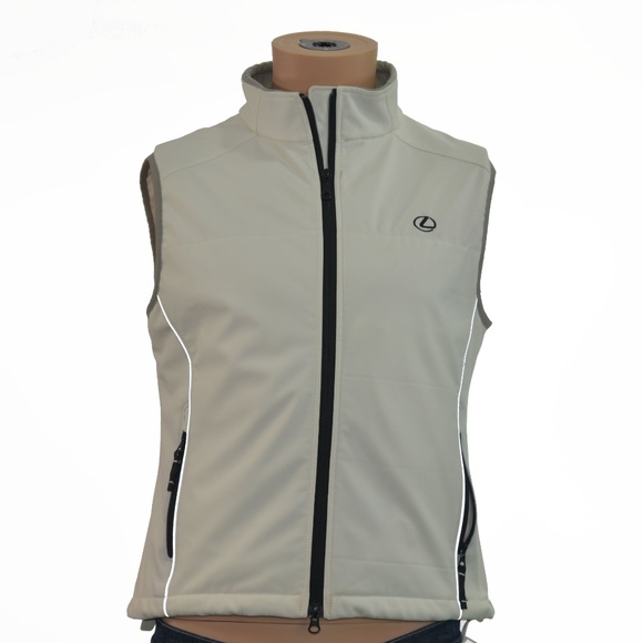 *LEXUS Sz S Sleeveless Fall Spring Fashion Vest - Picture 2 of 6
